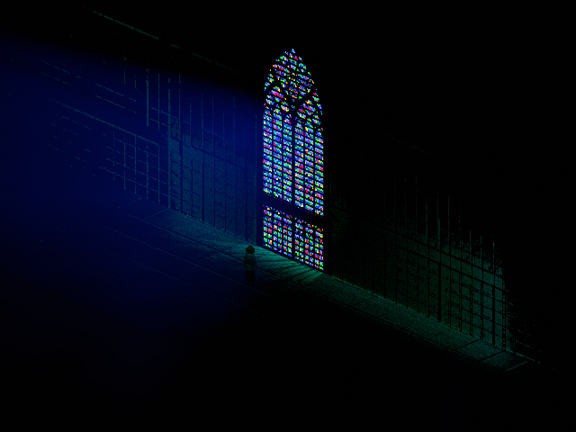 Project Rooftop Stained Glass Window with Matthew 5